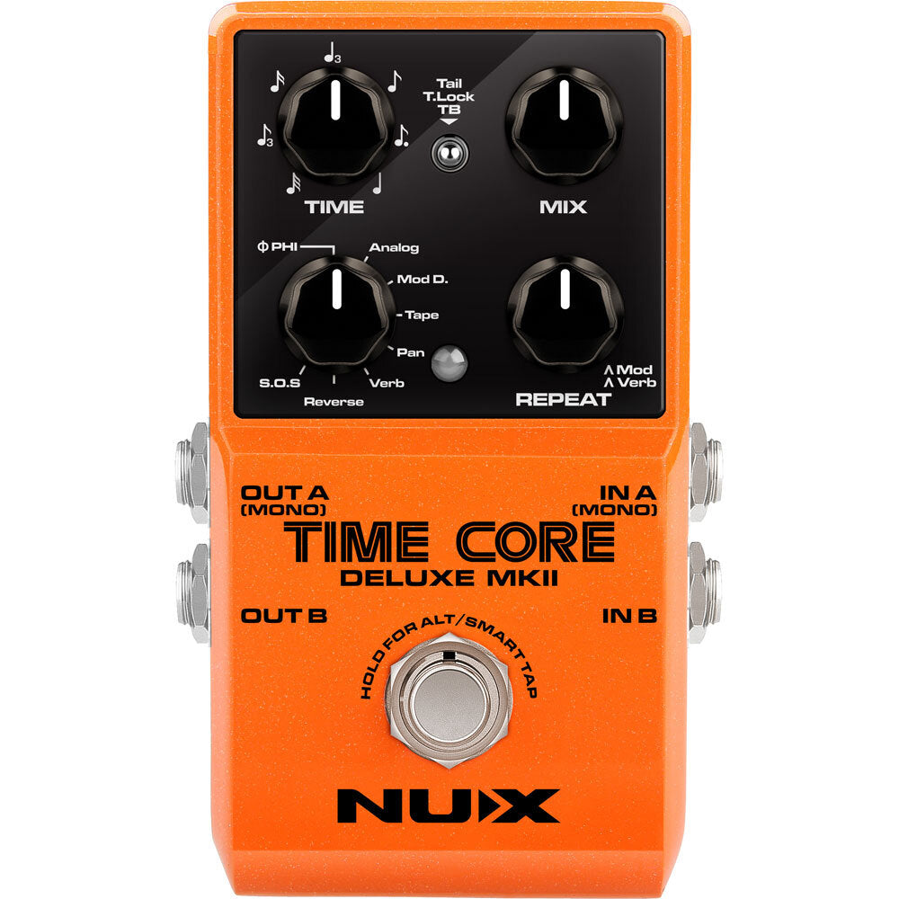 NUX NXTIMECOREII Time Core Deluxe MKII Delay Effects Pedal