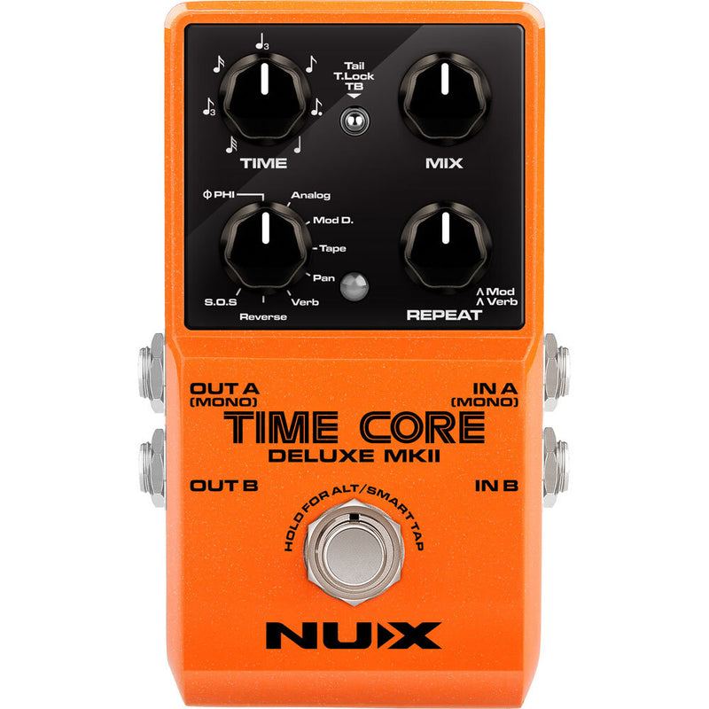NUX NXTIMECOREII Time Core Deluxe MKII Delay Effects Pedal