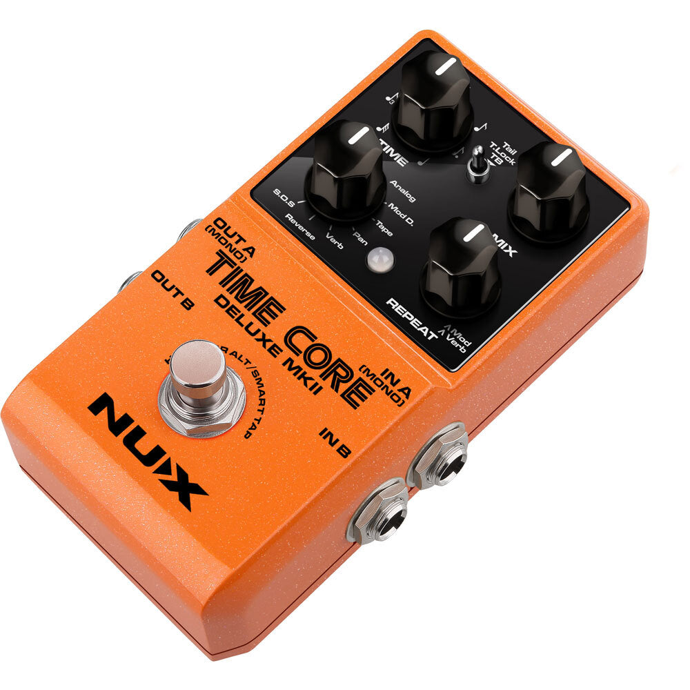NUX NXTIMECOREII Time Core Deluxe MKII Delay Effects Pedal