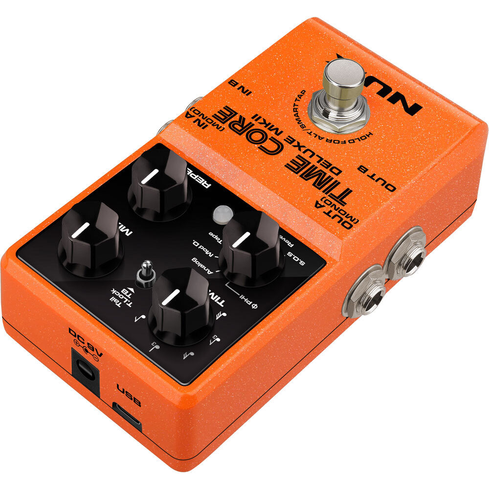 NUX NXTIMECOREII Time Core Deluxe MKII Delay Effects Pedal