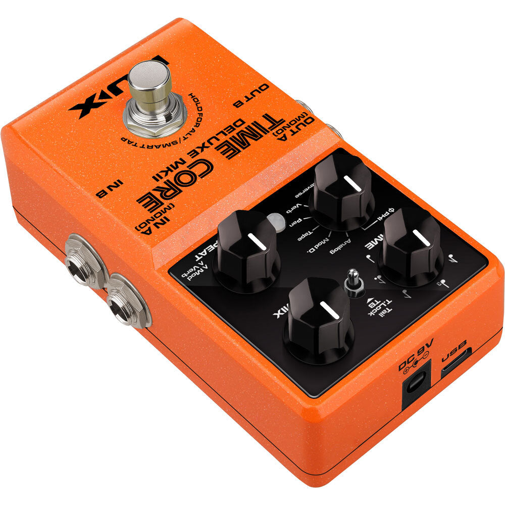 NUX NXTIMECOREII Time Core Deluxe MKII Delay Effects Pedal