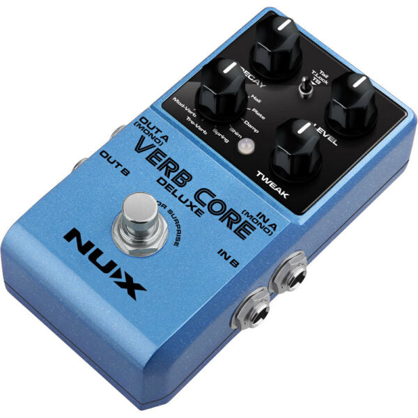 NUX NXVERBCORE Core Series Verb Core Deluxe Reverb Effects Pedal