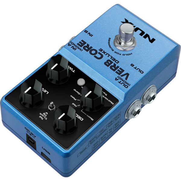 NUX NXVERBCORE Core Series Verb Core Deluxe Reverb Effects Pedal