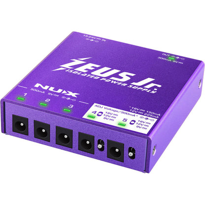NUX NXZEUSJNR Zeus Jr. Isolated Power Supply with Cables