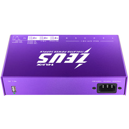 NUX NXZEUS ZEUS Fully Isolated Power Supply with Cables