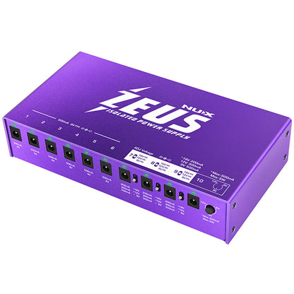NUX NXZEUS ZEUS Fully Isolated Power Supply with Cables