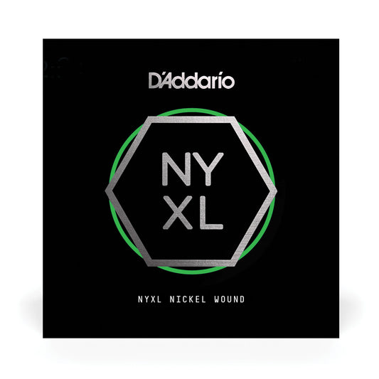 D'Addario NYNW017 NYXL .017 Nickel Wound Electric Guitar Single String
