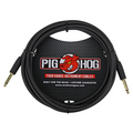 Pig Hog PCH10BK 10ft Straight/Straight Braided Instrument Cable in Black