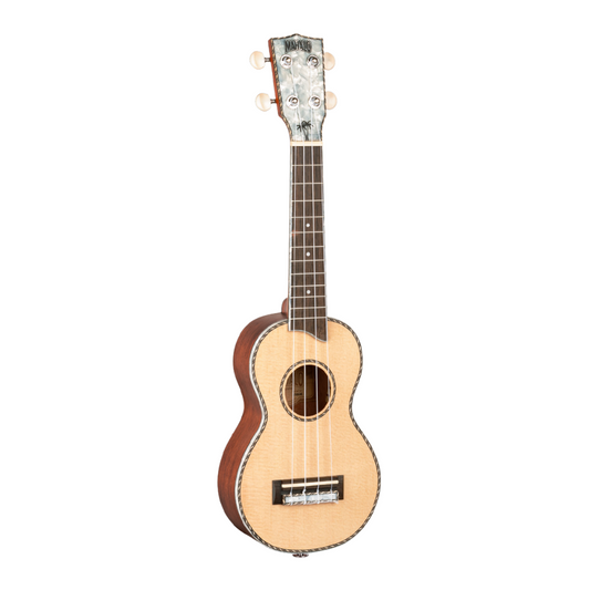 Mahalo Pearl Series MP1 Soprano Ukulele in Natural Finish