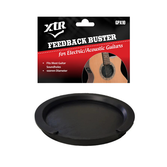 XTR Feedback Buster Soundhole Buffer for Acoustic/Electric Guitars