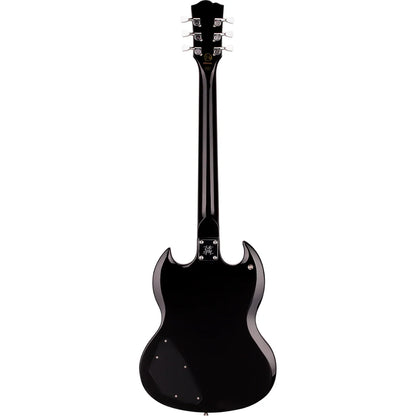 SX GTSE4SKB SG-Style Full-Sized Right-Handed  Electric Guitar Pack in Black