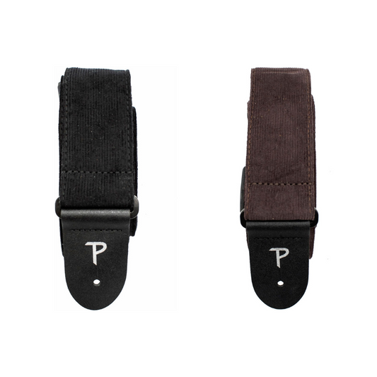 Perris Corduroy Guitar Strap (Assorted Colours)