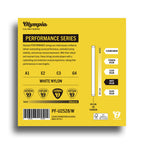 Olympia OLPFUU2528W Performance Series White Nylon Soprano/Concert Ukulele String Set