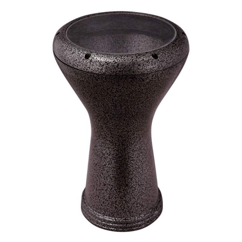 Opus Percussion OPDAC100BK 8.5" Aluminium Doumbek in Black (17" Height)