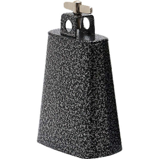 Opus Percussion OPLC4 4.5" Cowbell with Mount in Black Nickel Finish