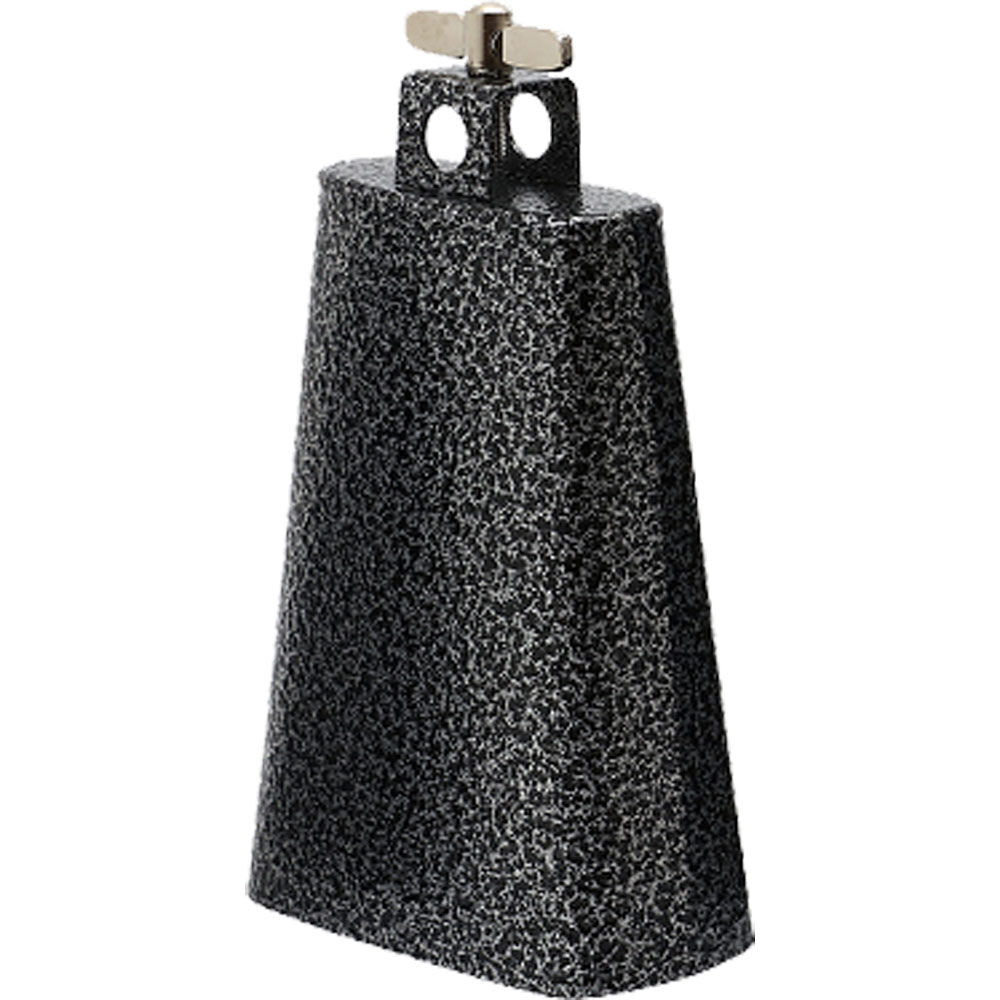 Opus Percussion OPLC5 5.5" Cowbell with Mount in Black Nickel Finish