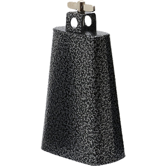 Opus Percussion OPLC5 5.5" Cowbell with Mount in Black Nickel Finish