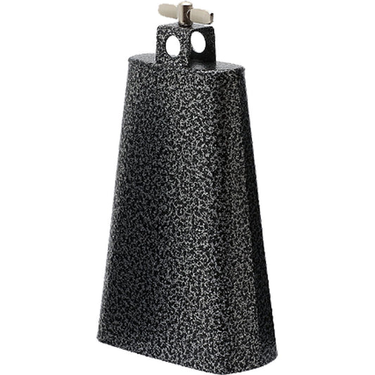 Opus Percussion OPLC6 6.5" Cowbell with Mount in Black Nickel Finish