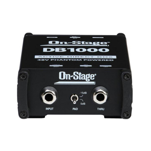 On Stage OSDB1000 Phantom Powered Active Direct Box