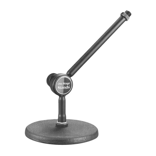 On Stage Desktop Posi-Lok Mini Boom Microphone Stand