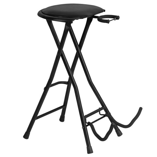 On Stage OSDT7500 Guitarist Stool with Footrest and Guitar Stand