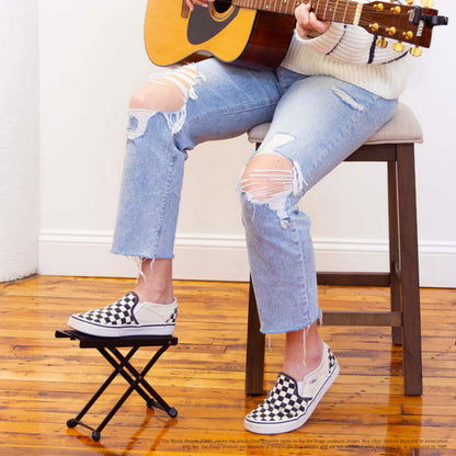 On Stage Guitarist Foot Stool with 5-Fixed Height Positions