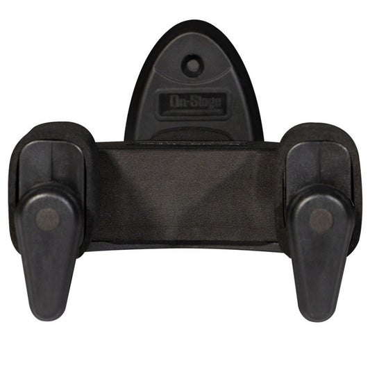On Stage Straight Facing Locking Wall-Mount Guitar Hanger with Metal Base