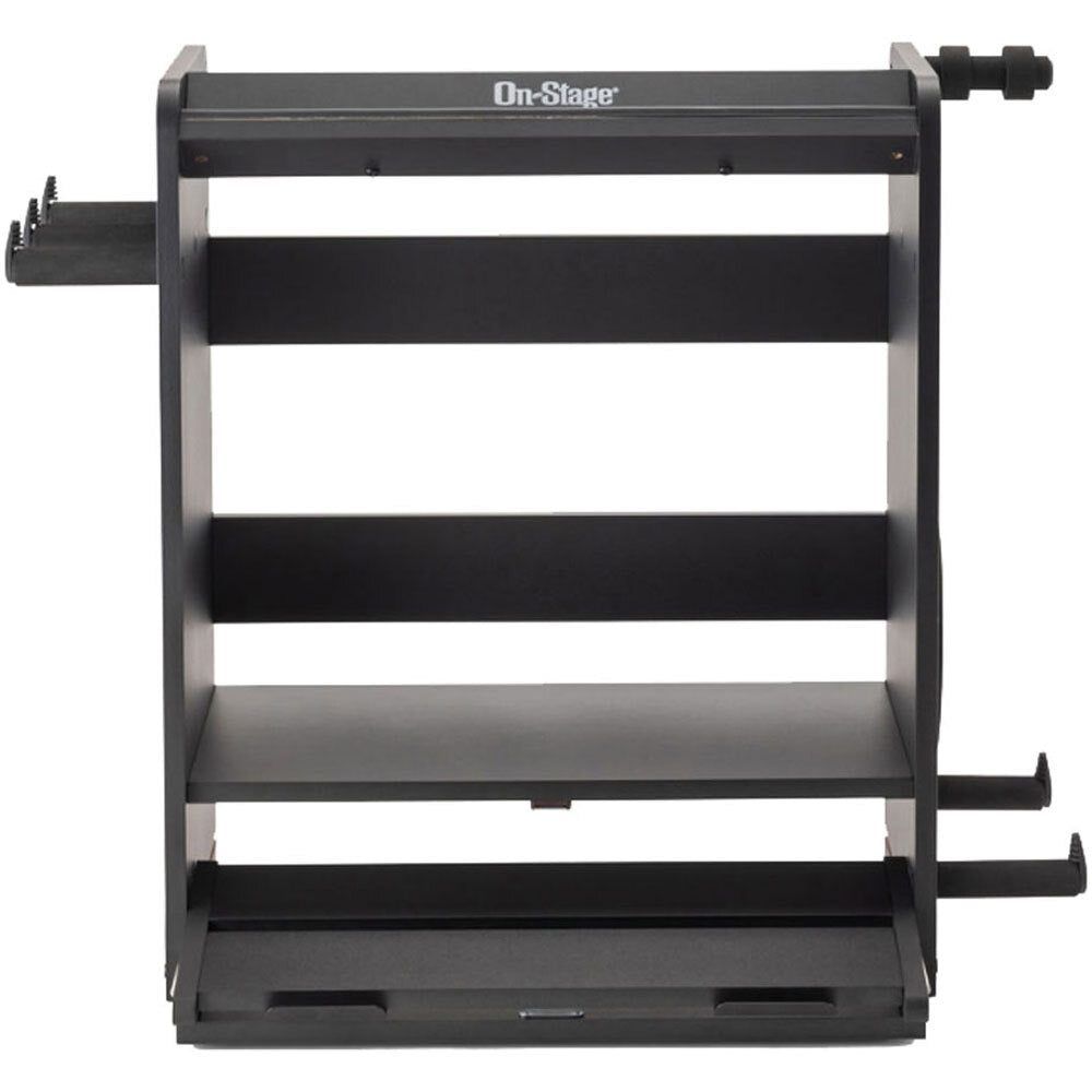 On Stage OSGWS5000B Professional Guitar Workstation in Black