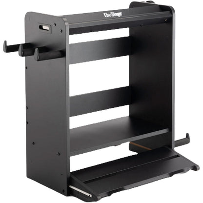 On Stage OSGWS5000B Professional Guitar Workstation in Black