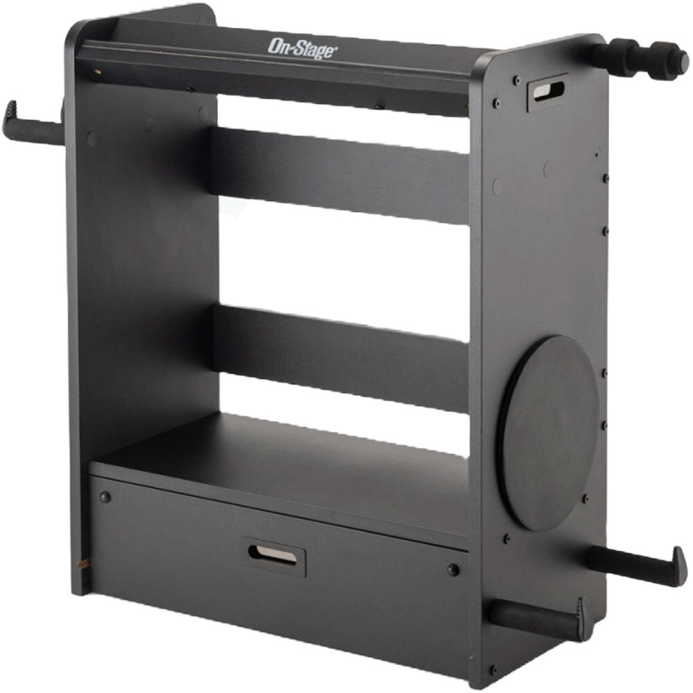 On Stage OSGWS5000B Professional Guitar Workstation in Black