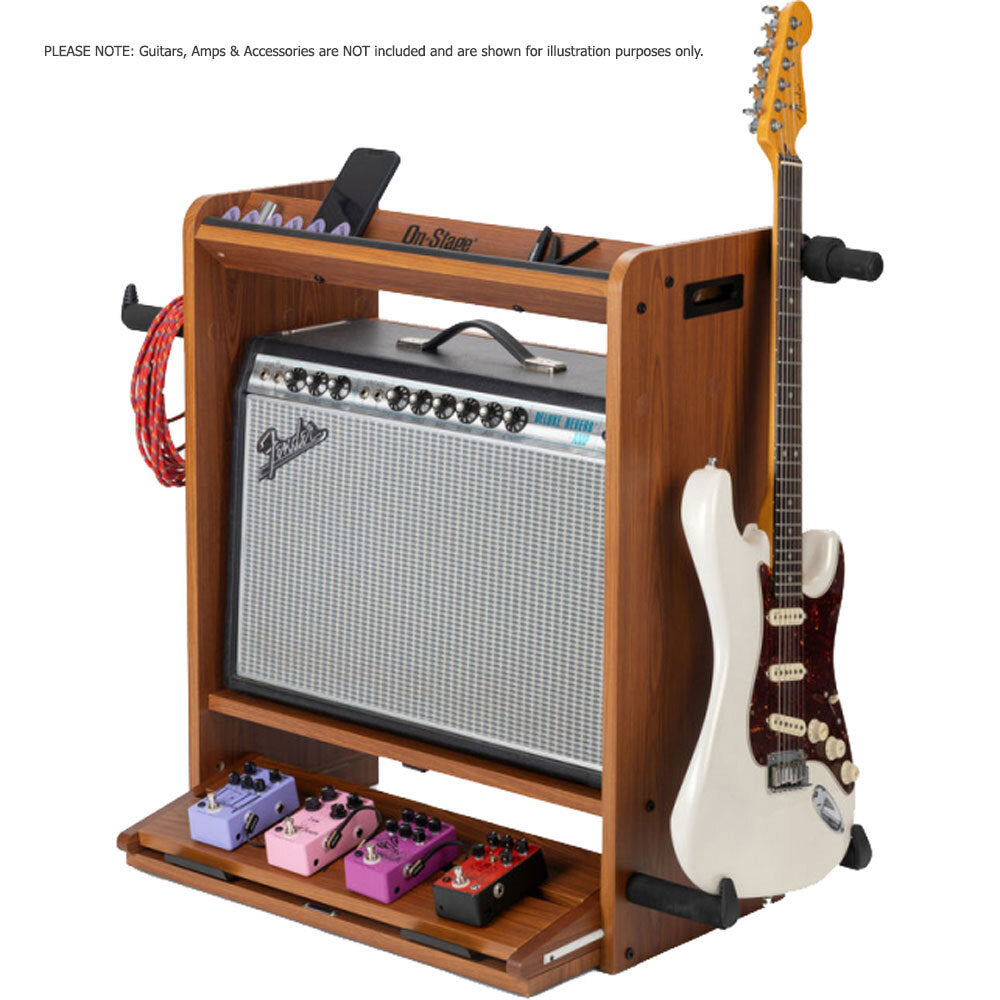 On Stage OSGWS5000RB Professional Guitar Workstation in Rosewood