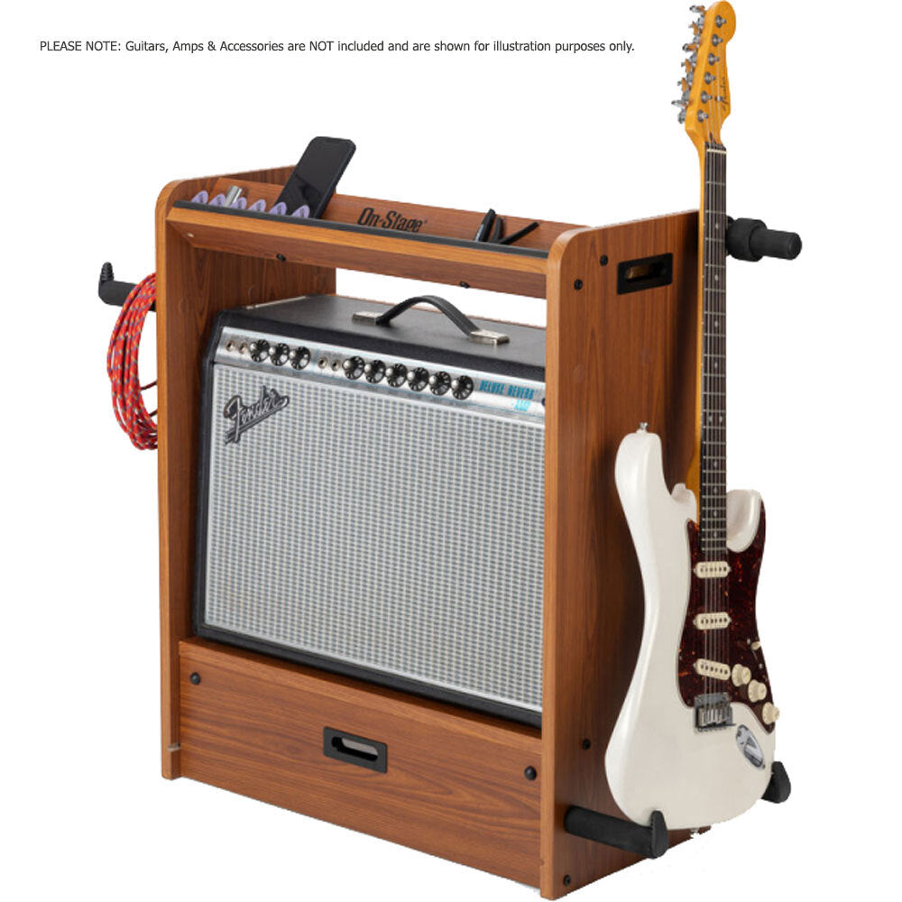 On Stage OSGWS5000RB Professional Guitar Workstation in Rosewood