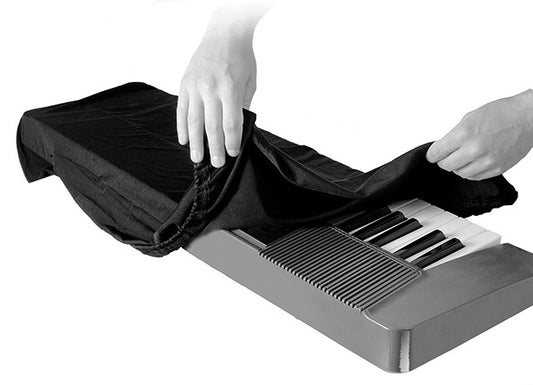 On Stage OSKDA7061B 61-76 Key Keyboard Dust Cover in Black