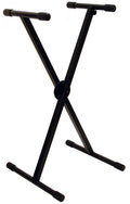 On Stage OSKS7590 Pro Heavy Duty Single X-Braced Ergo-Lok Keyboard Stand