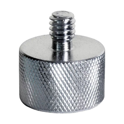On Stage OSMA125 Camera Adaptor in Chrome (5/8"-27 Female to 1/4"-20 Male)