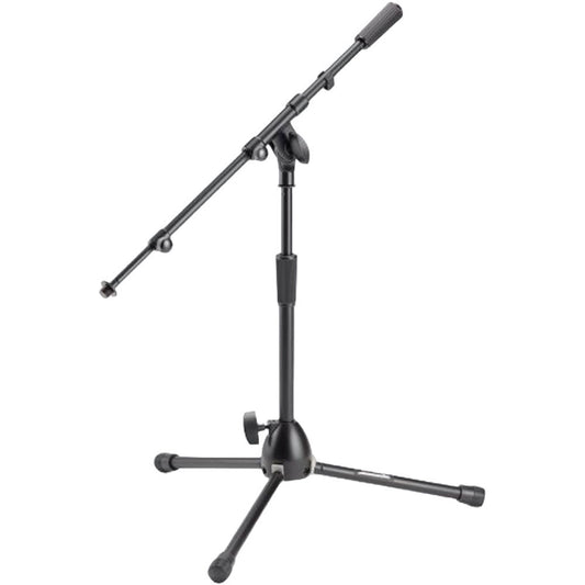 On Stage OSMS9411TB Heavy-Duty Low Profile Telescopic Boom Mic Stand with Tripod Base