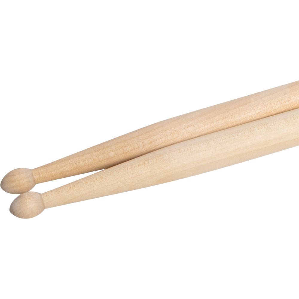 On Stage OSMW5A 5A Maple Drum Sticks with Wood Tip (1-Pair)