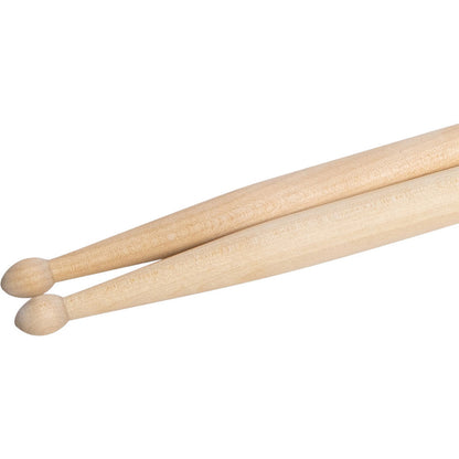 On Stage OSMW5A 5A Maple Drum Sticks with Wood Tip (1-Pair)