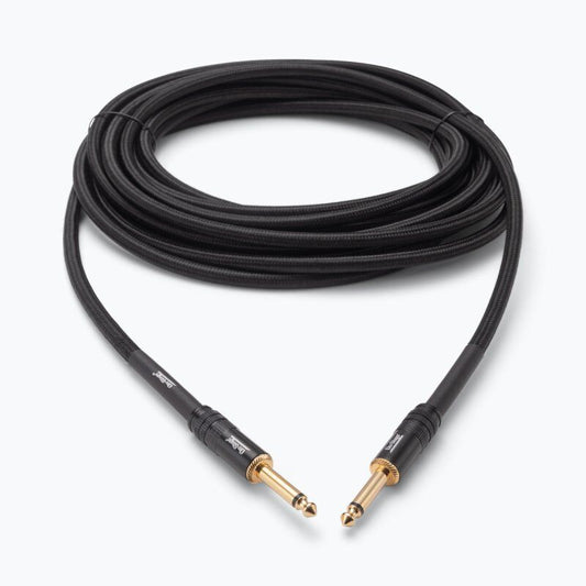 On Stage 10ft Production-Grade Braided Instrument Cable (1/4" Straight - 1/4" Straight)