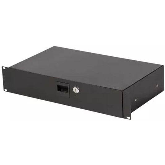 On Stage OSRDLS2000 2U Locking Rack Drawer (Shallow)