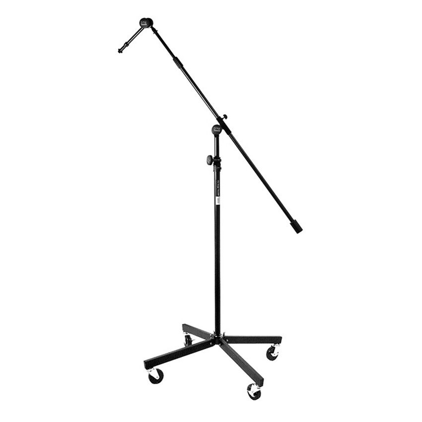 On Stage OSSB96+ Tripod Studio Mic Boom with 7" Mini Boom Extension & Casters