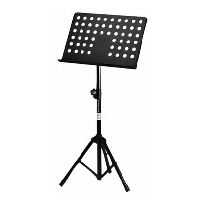 On Stage OSSM7212B Orchestral Sheet Music Stand with Holed Bookplate