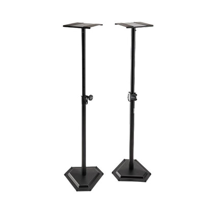 On Stage SMS6600P Hex Base Studio Monitor Stands (1-Pair)