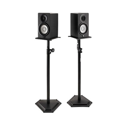On Stage SMS6600P Hex Base Studio Monitor Stands (1-Pair)