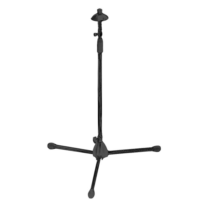 On Stage Trombone Stand with Spring-Loaded Bell Support
