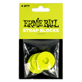 Ernie Ball Strap Blocks Rubber Green P05622 Set of 4