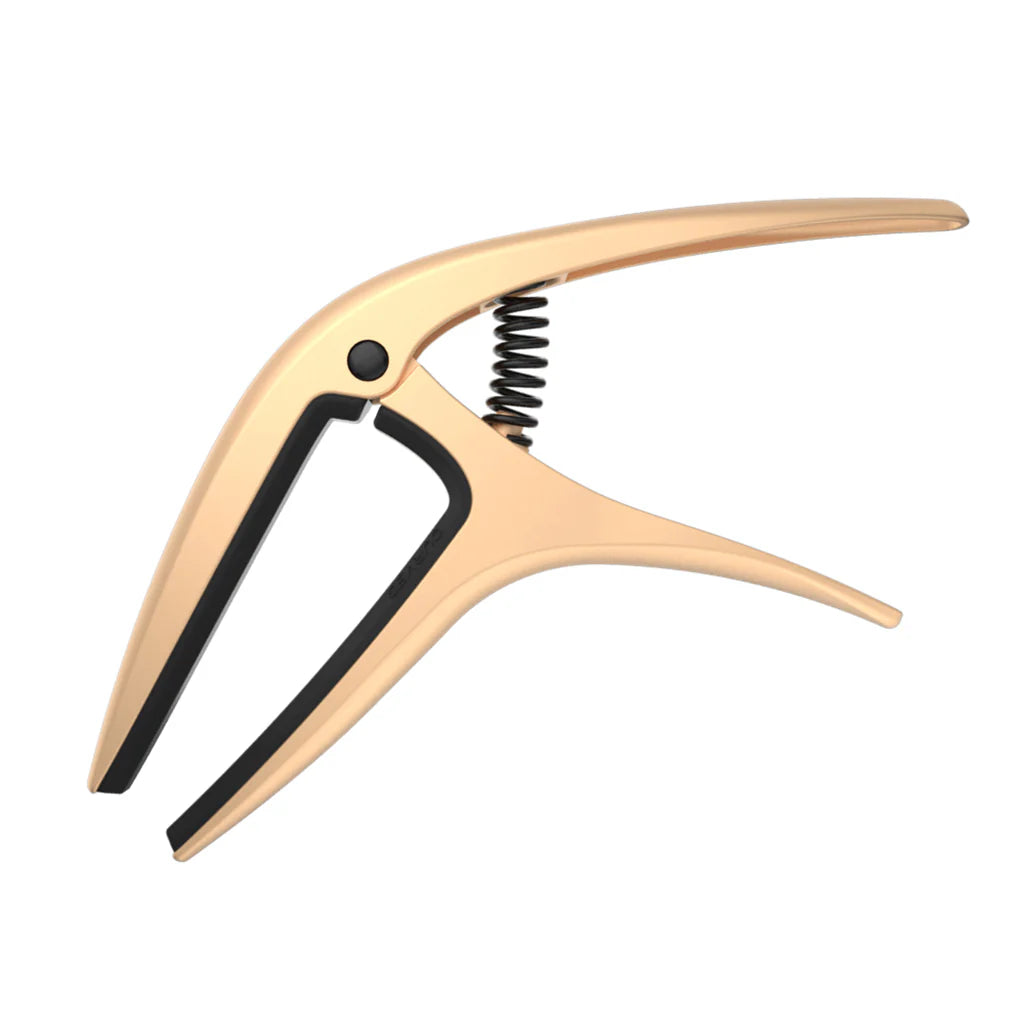 Ernie Ball P09606 Axis Capo for Electric/Acoustic Guitar in Gold Satin