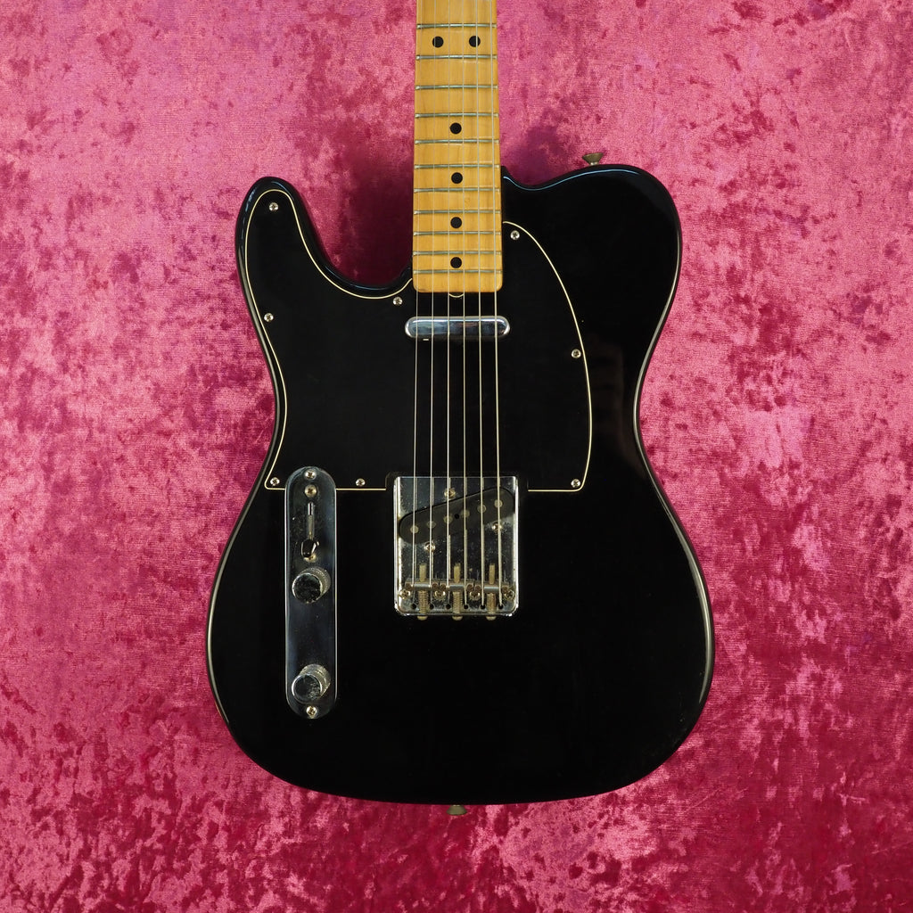 1978 Fender USA Telecaster (Left-Handed) Electric Guitar in Black
