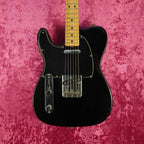 1978 Fender USA Telecaster (Left-Handed) Electric Guitar in Black