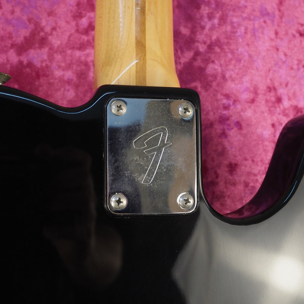1978 Fender USA Telecaster (Left-Handed) Electric Guitar in Black
